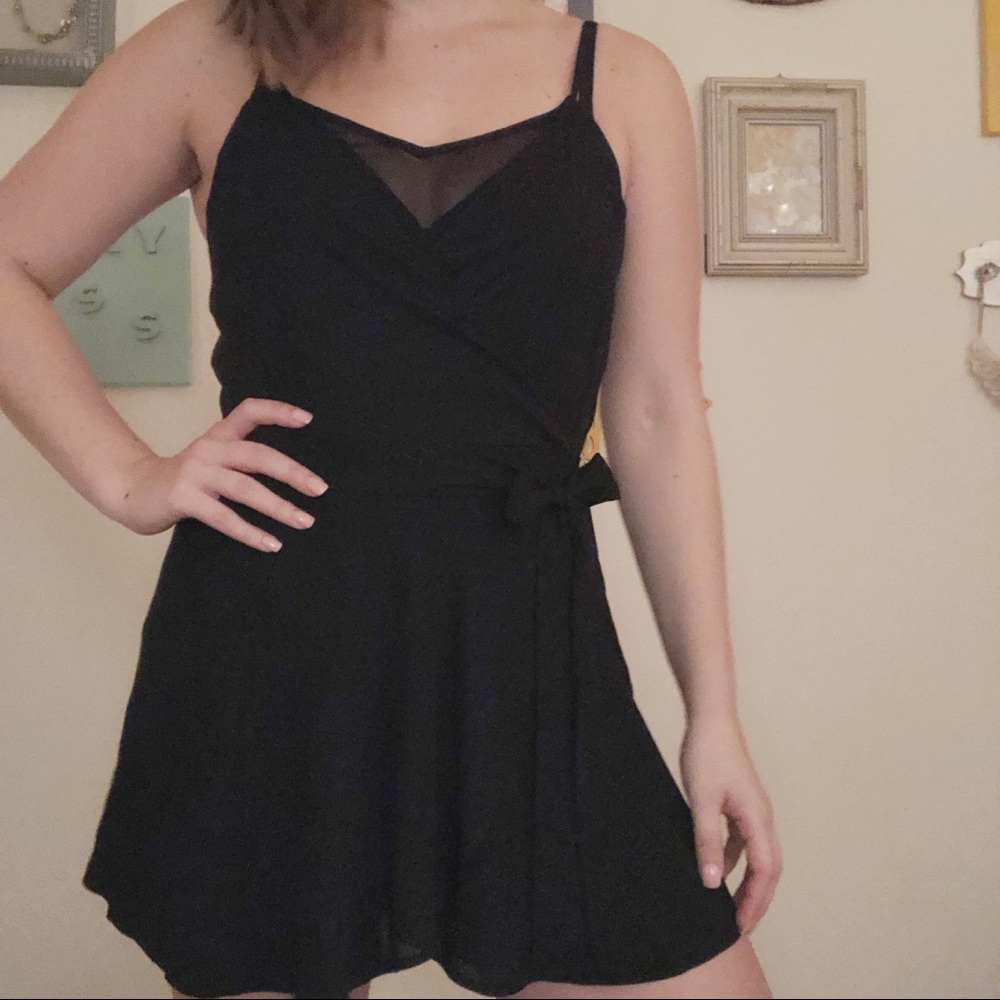 Express Perfect Little Black romper